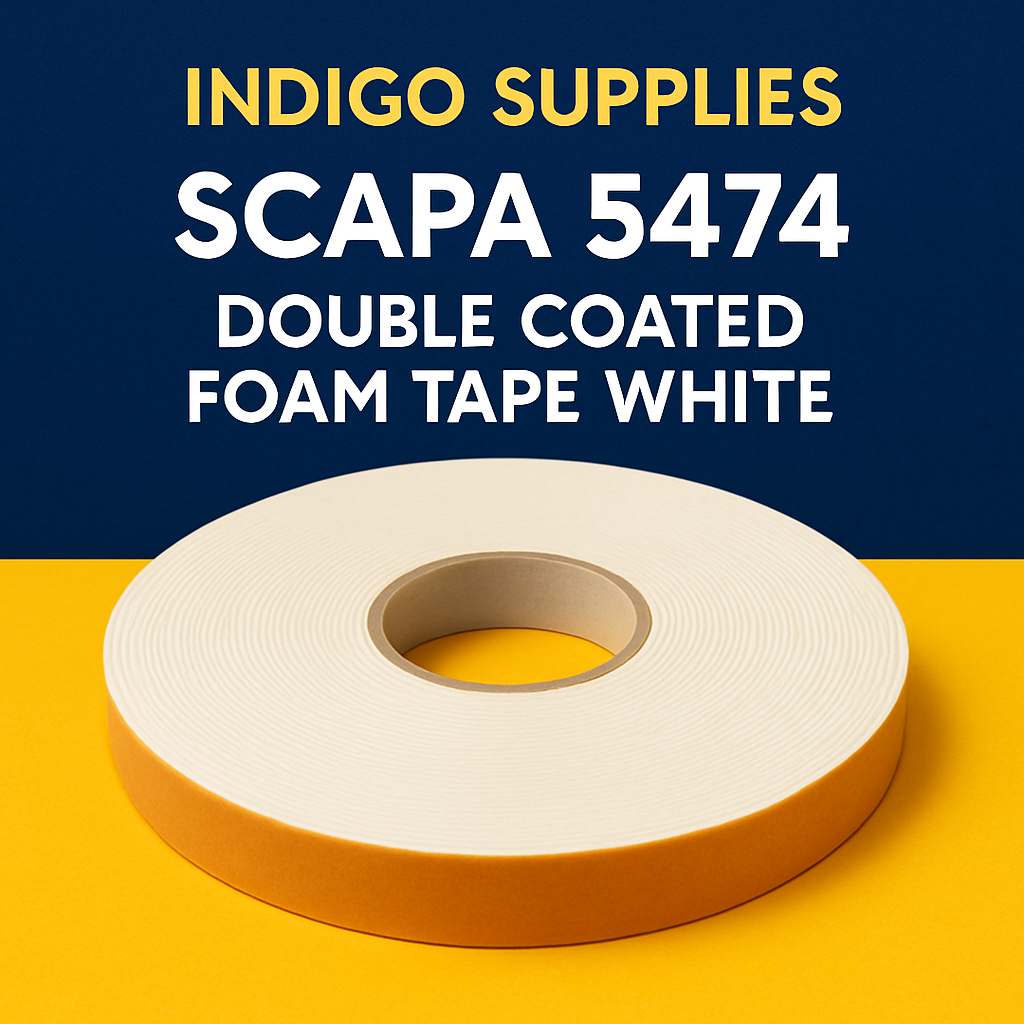 Scapa 5474 Double Coated Foam Tape White uk