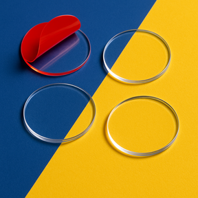 double sided gel vhb very high bond 3m discs circles clear uk