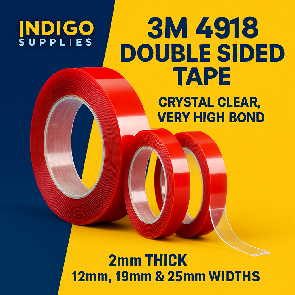 Foam Gel (jelly) Adhesive Tape VHB Very High Bond Double-Sided Acrylic Clear