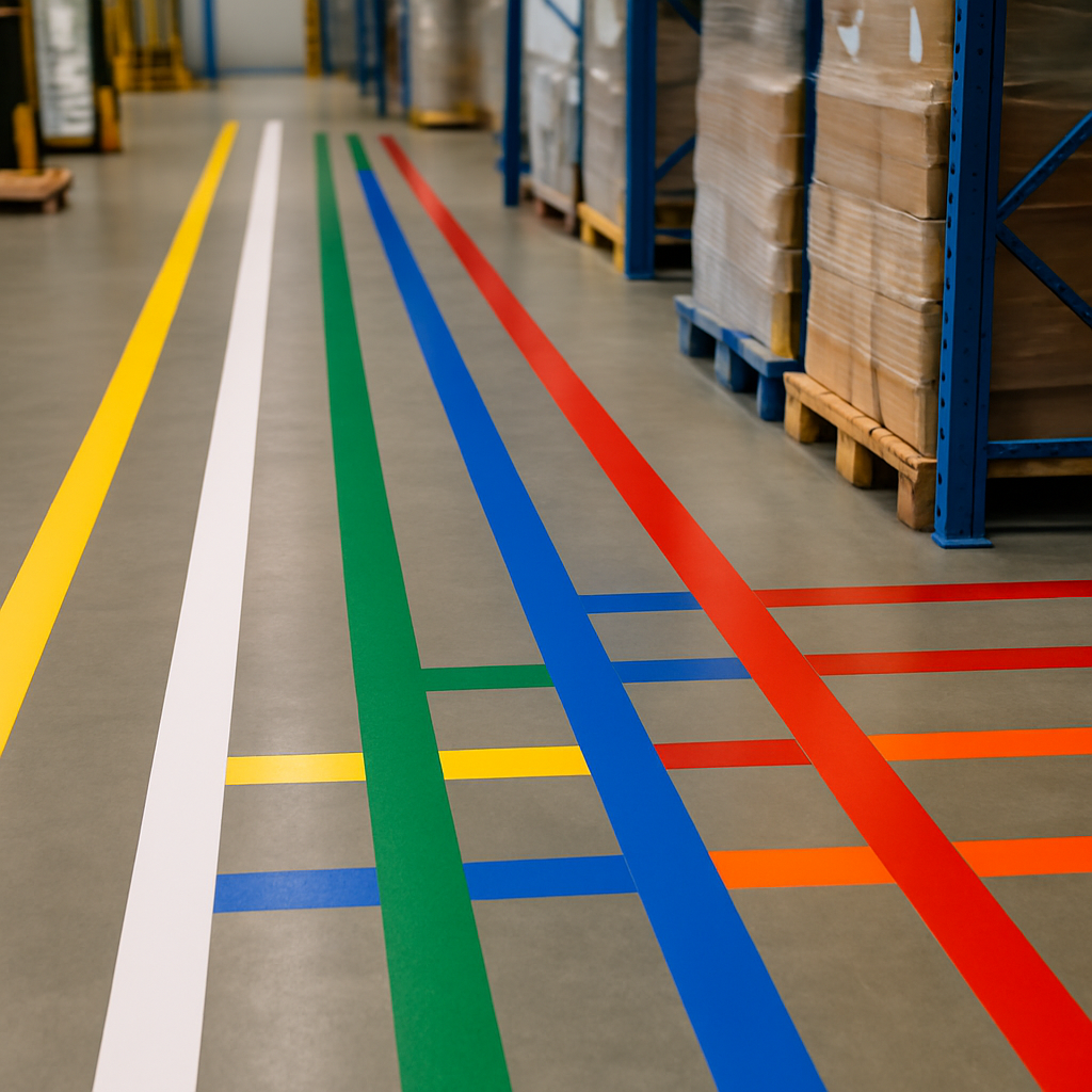 3m floor lane line adhesive marking tape uk