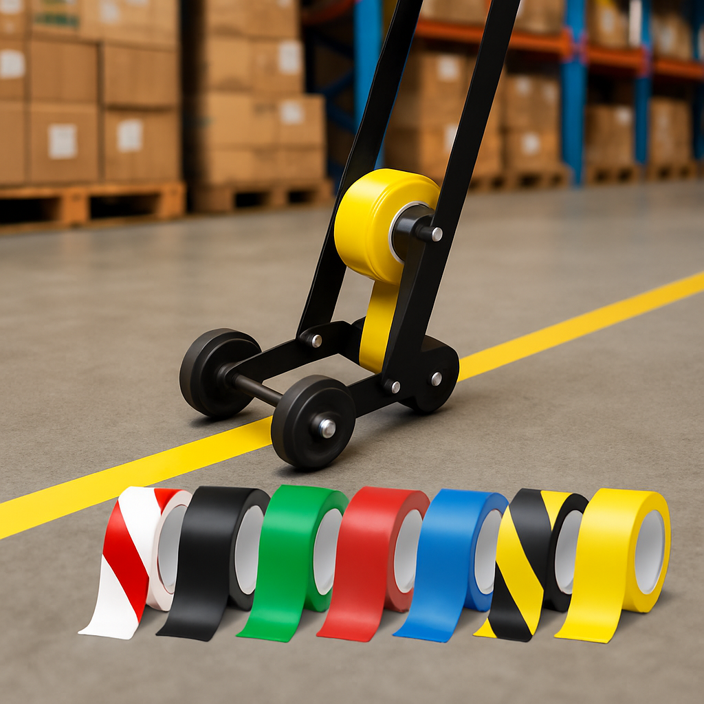 floor marking tape applicator uk line lane marking