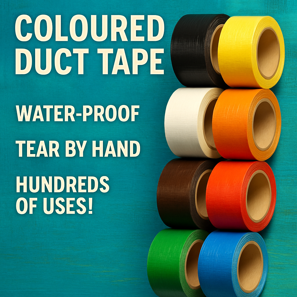 cloth tape adhesive uk coloured