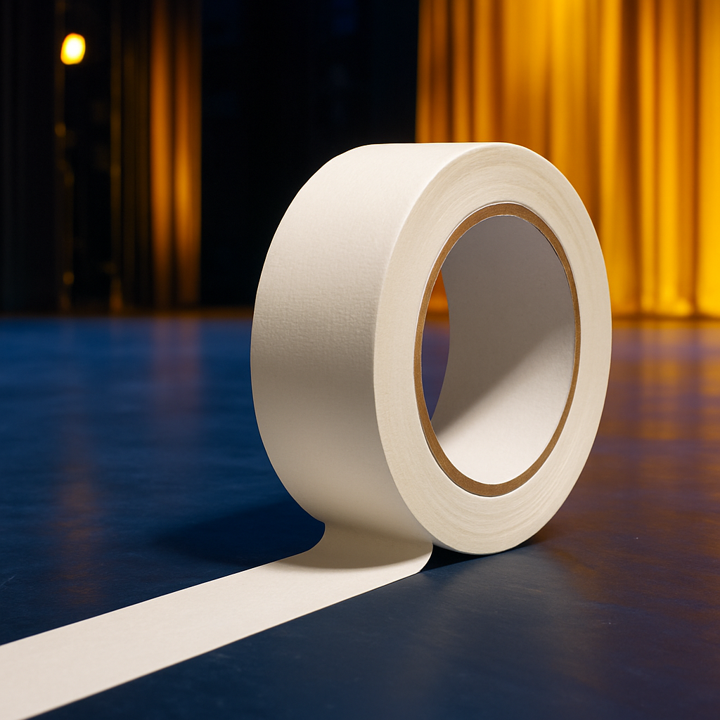 Gaffer Tape Pro Grade Matt Finish Easy Peel Peelable Low Tack 47mm x 50 White uk