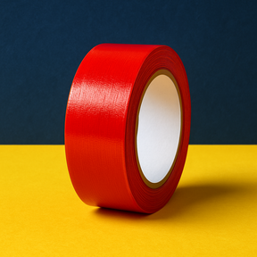 red gaffer duct duck cloth adhesive tape uk