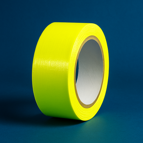 fluorescent yellow duct duck gaffer cloth adhesive tape uk