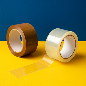 acrylic parcel packaging tape clear brown uk