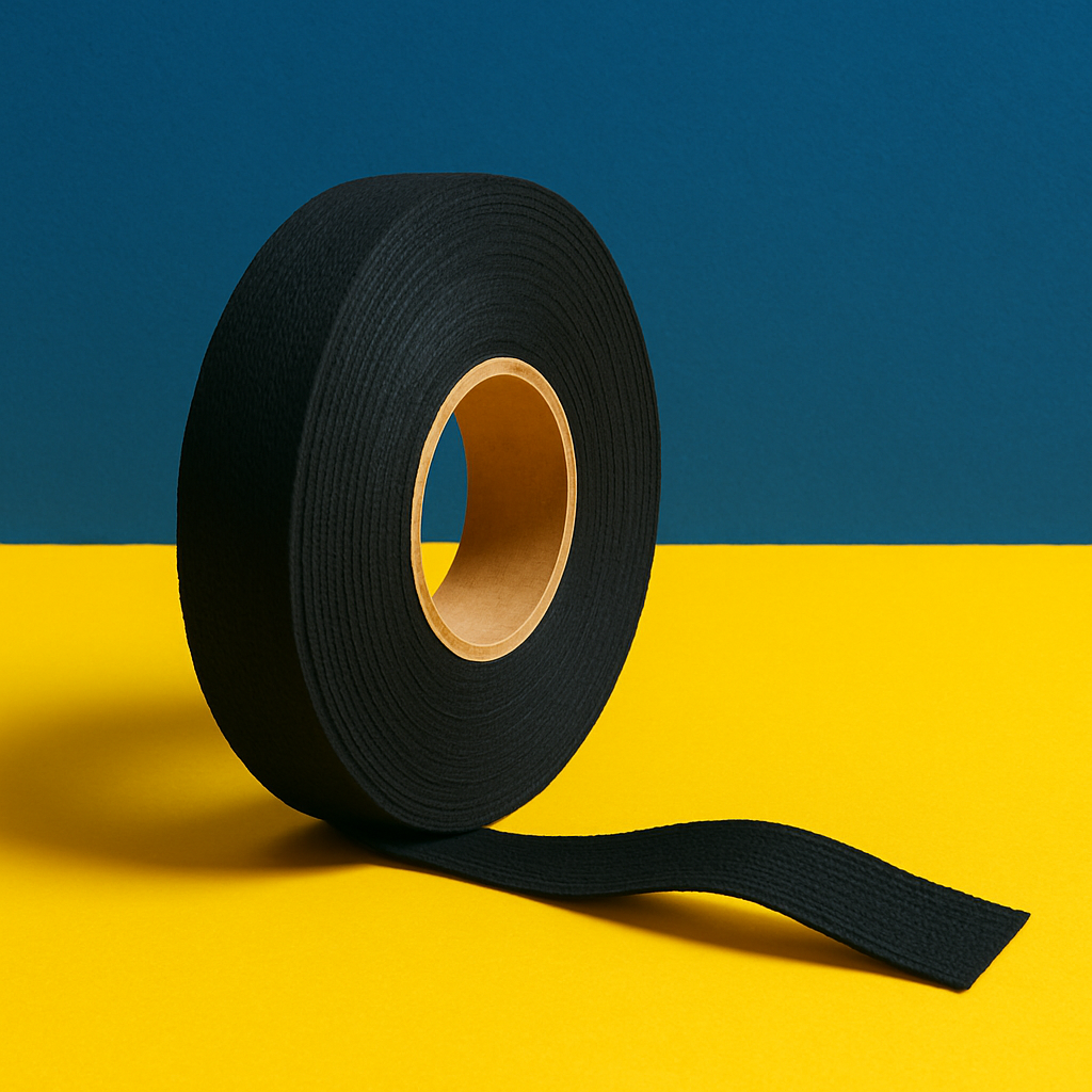 Cotton Tie tape Black uk