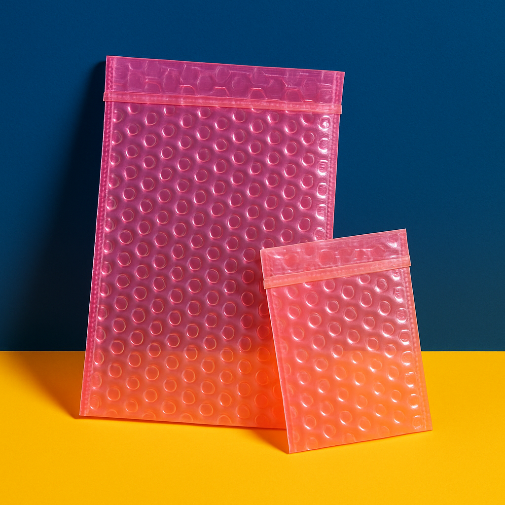anti-static bubble bags pink uk