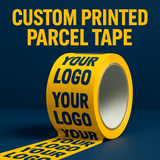 custom printed parcel packaging adhesive tape uk