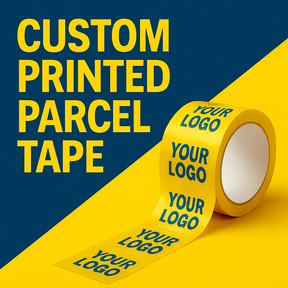 custom printed parcel packaging adhesive tape uk
