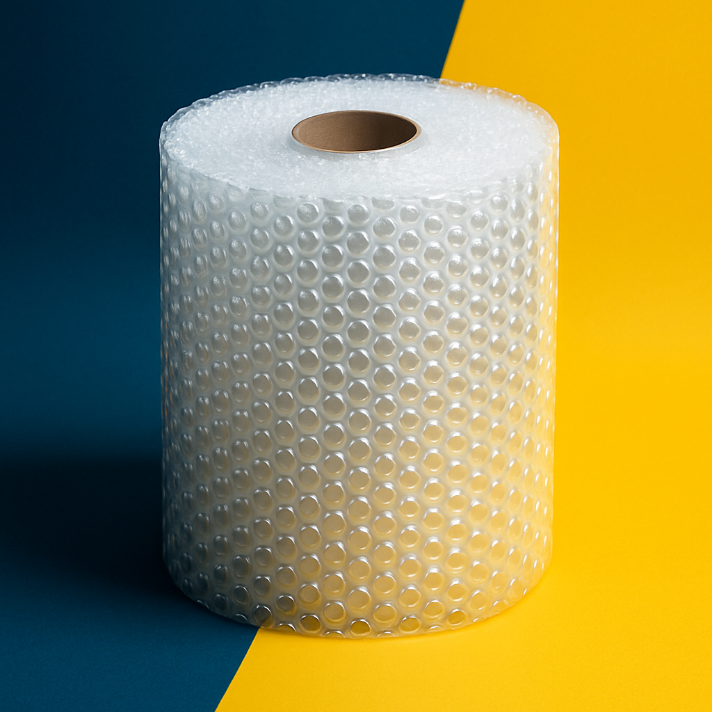 bubble wrap film small rolls clear uk