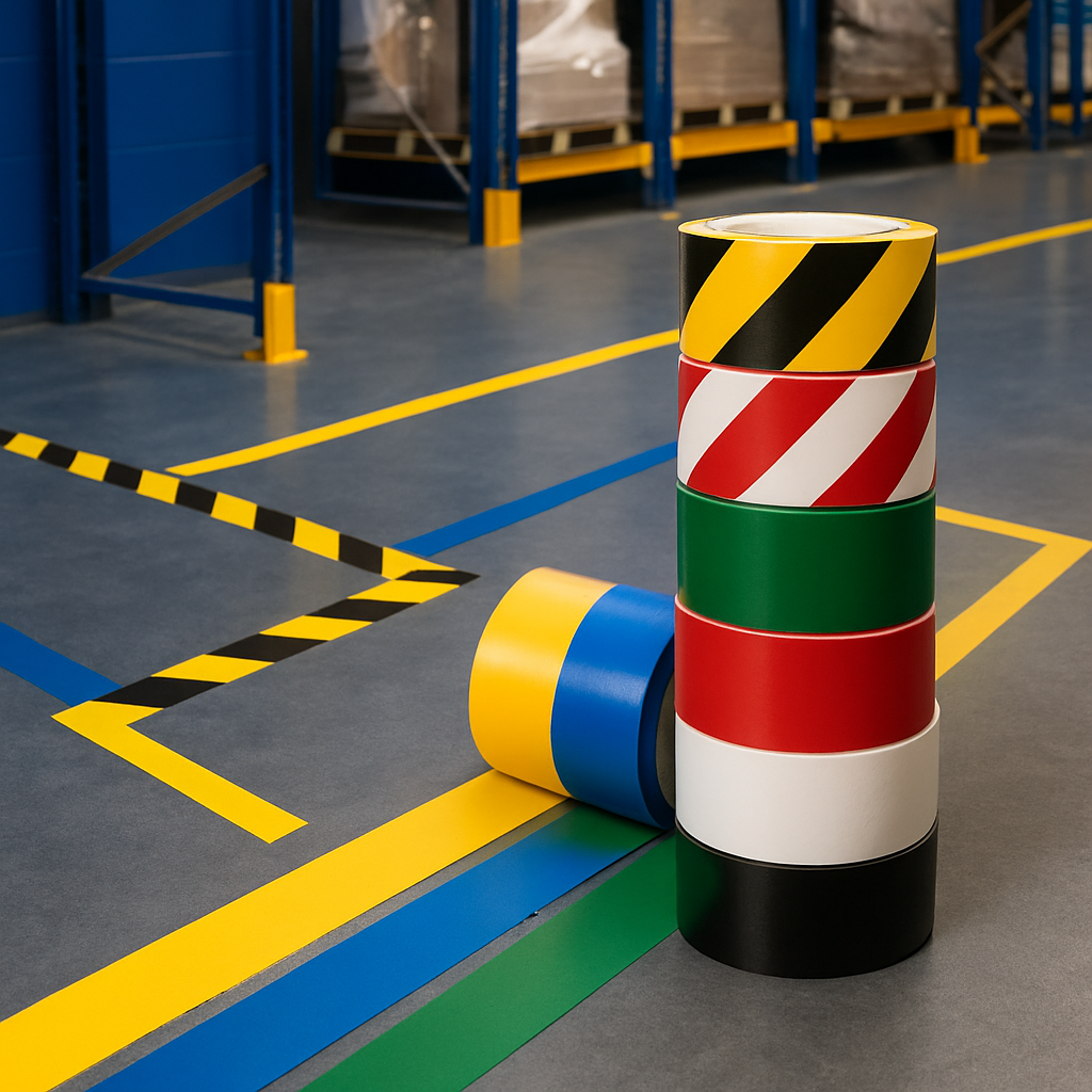 line lane floor marking adhesive tape uk
