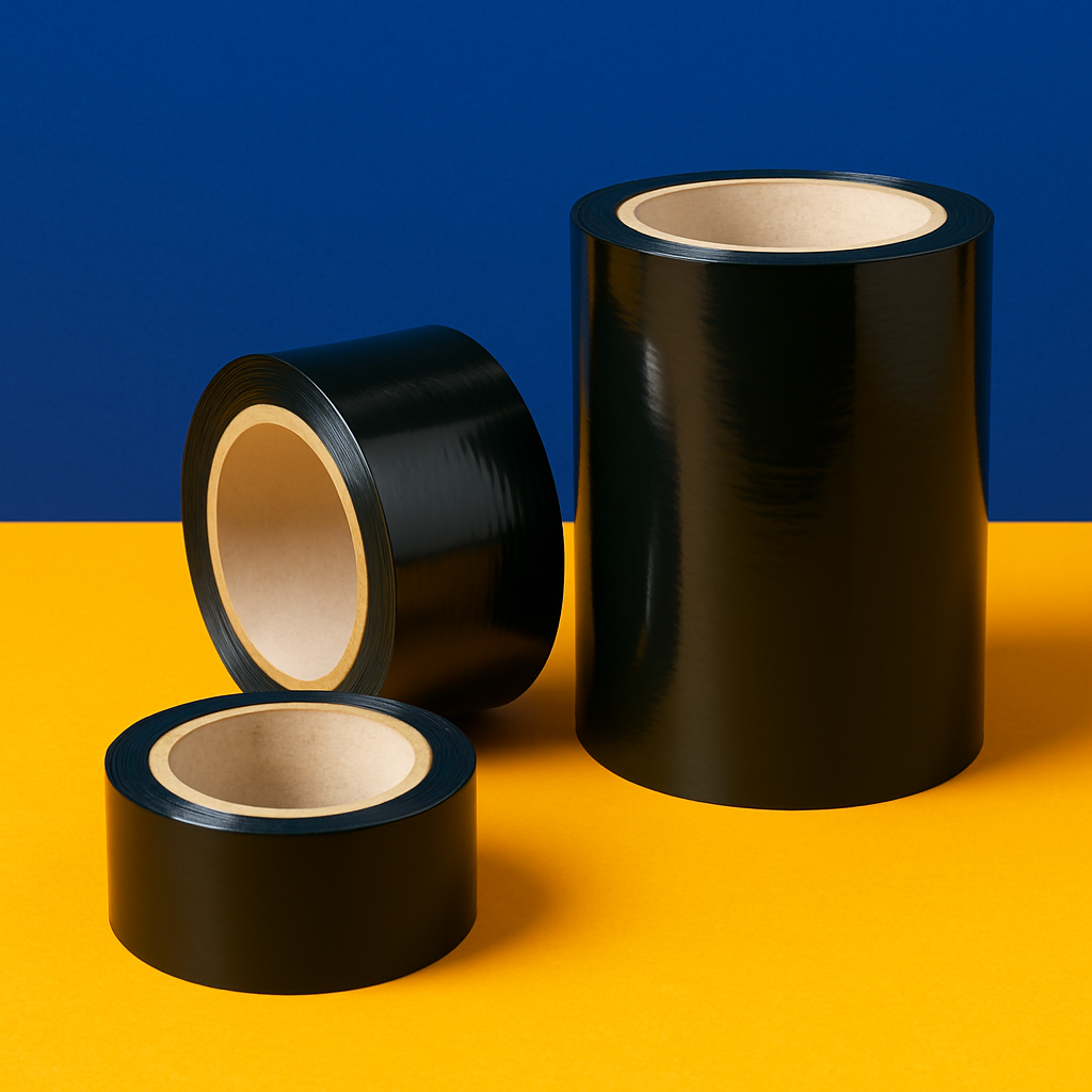 low tack adhesive protection tape black uk