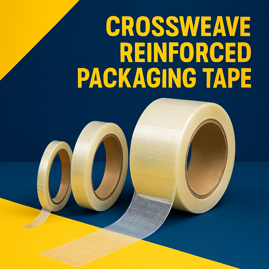 crossweave reinforced heavy duty parcel packaging adhesive tape uk
