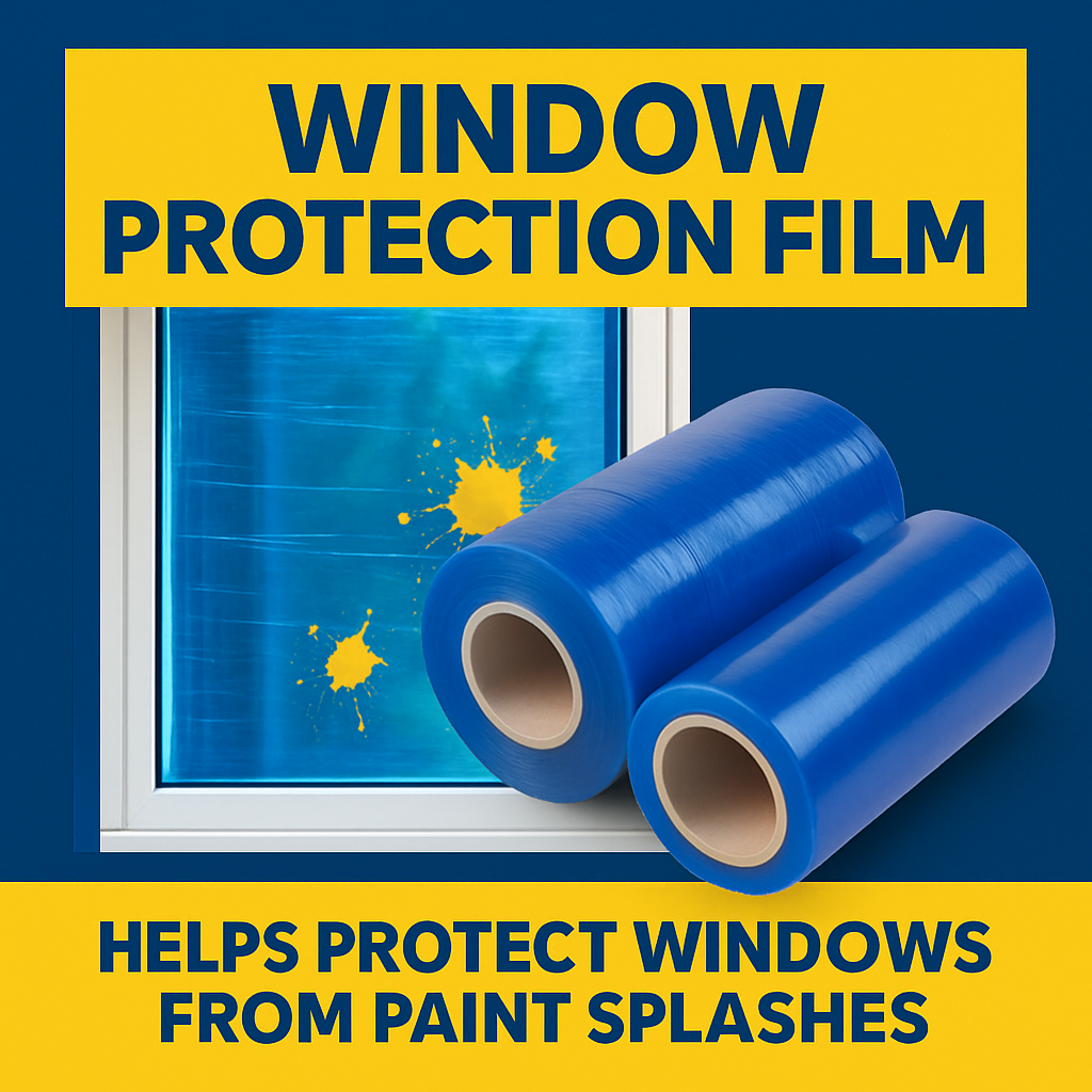adhesive window glass protector protection film uk