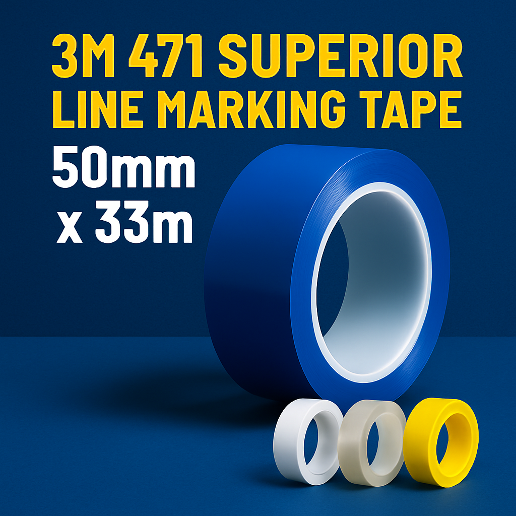 3M 471 Superior Line Marking Tape 50mm x 33m