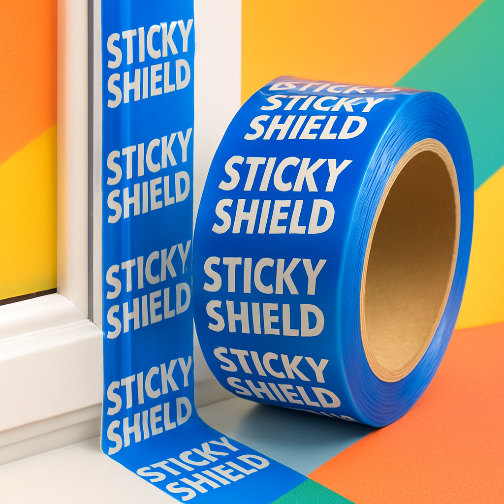 adhesive low tack protection tape for window frames uk