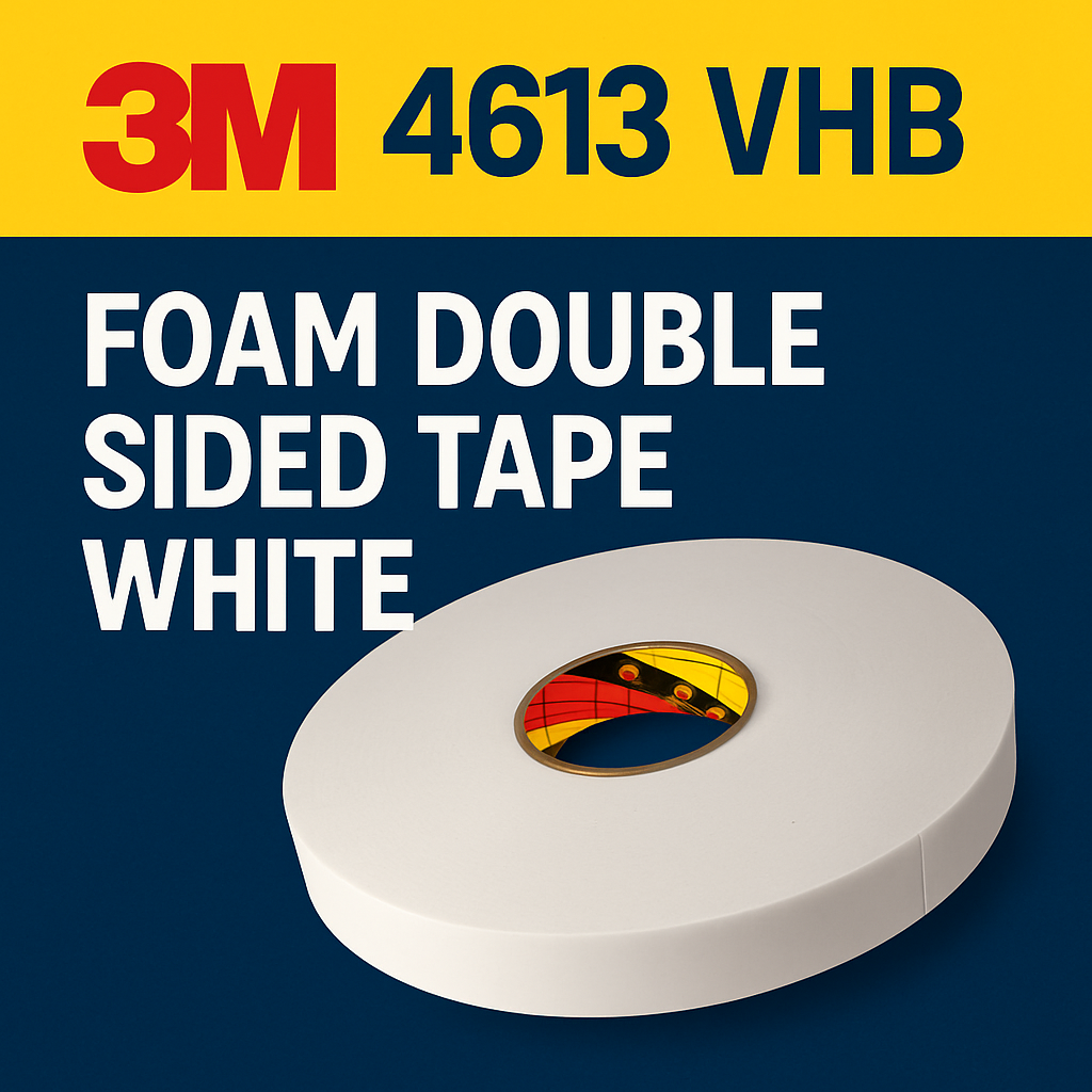 3M 4613 VHB Foam Double Sided Tape White uk