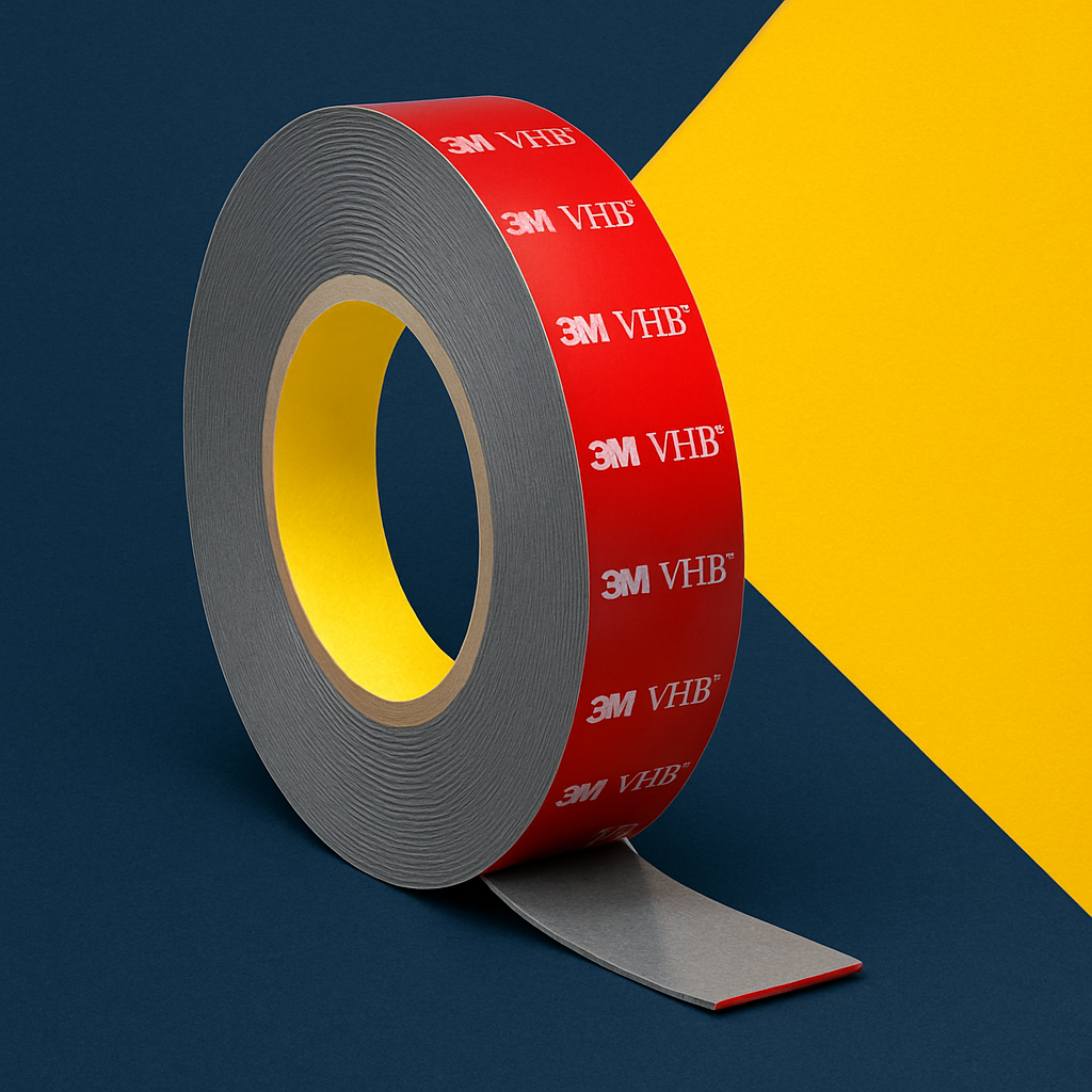 3M GPH-060GF VHB Hi Temp Double Sided Foam Tape Grey 19mm x 0.6mm x 33m