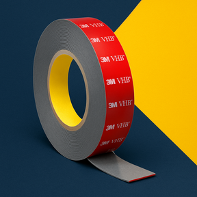 3M GPH-060GF VHB Hi Temp Double Sided Foam Tape Grey 19mm x 0.6mm x 33m