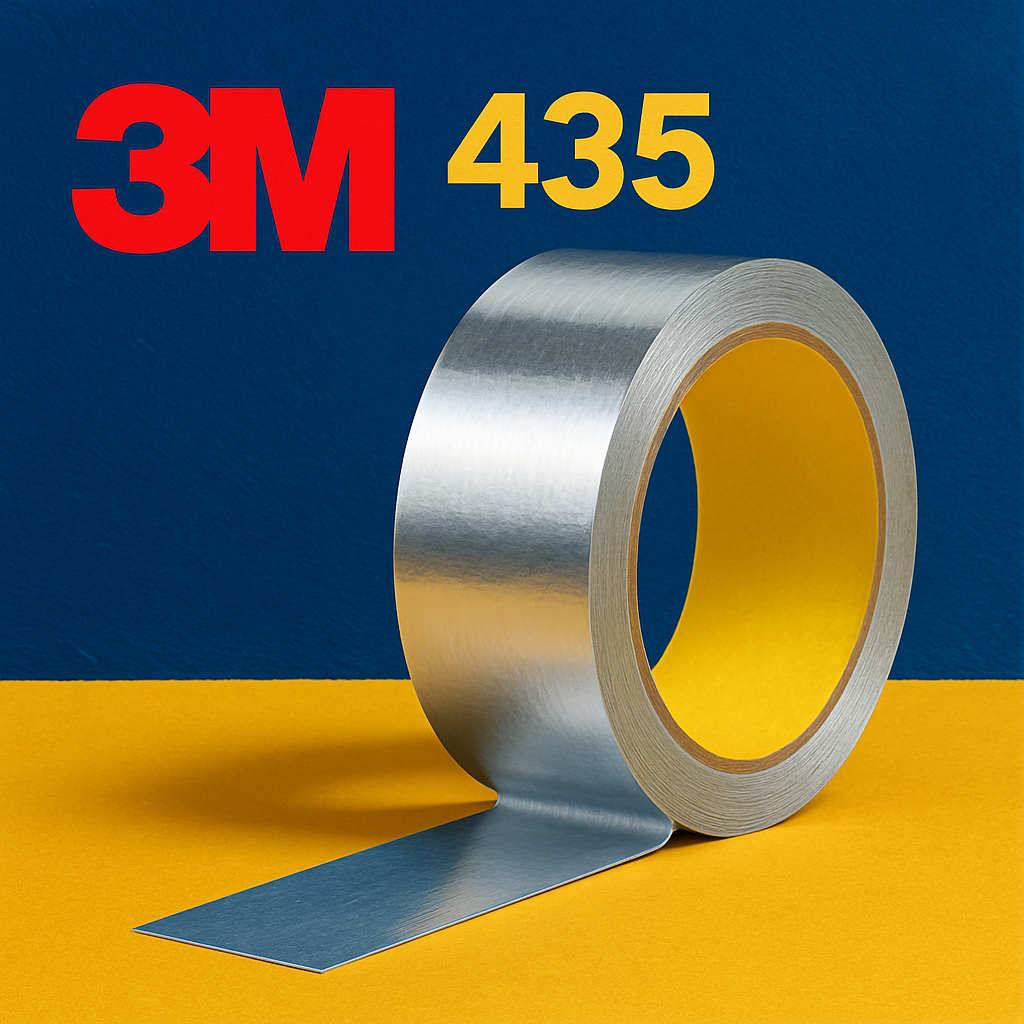3M 435 Vibration Damping Aluminium Foil Tape uk