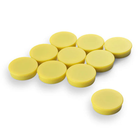 Marker Magnets,20mm 25mm 30mm Diameter x 8mm Large Pack of 16 - Indigo Supplies Ltd