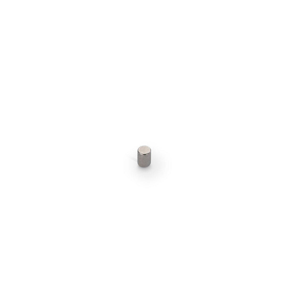 Neodymium Disc Magnet, 3mm Diameter x 4mm N35 Nickel Plated (A) - Indigo Supplies Ltd