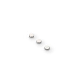 Neodymium Disc Magnet, 4mm Diameter x 1.5mm N35 Nickel Plated (A)