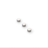 Neodymium Disc Magnet, 6mm Diameter x 3mm N35 Nickel Plated (A) - Indigo Supplies Ltd