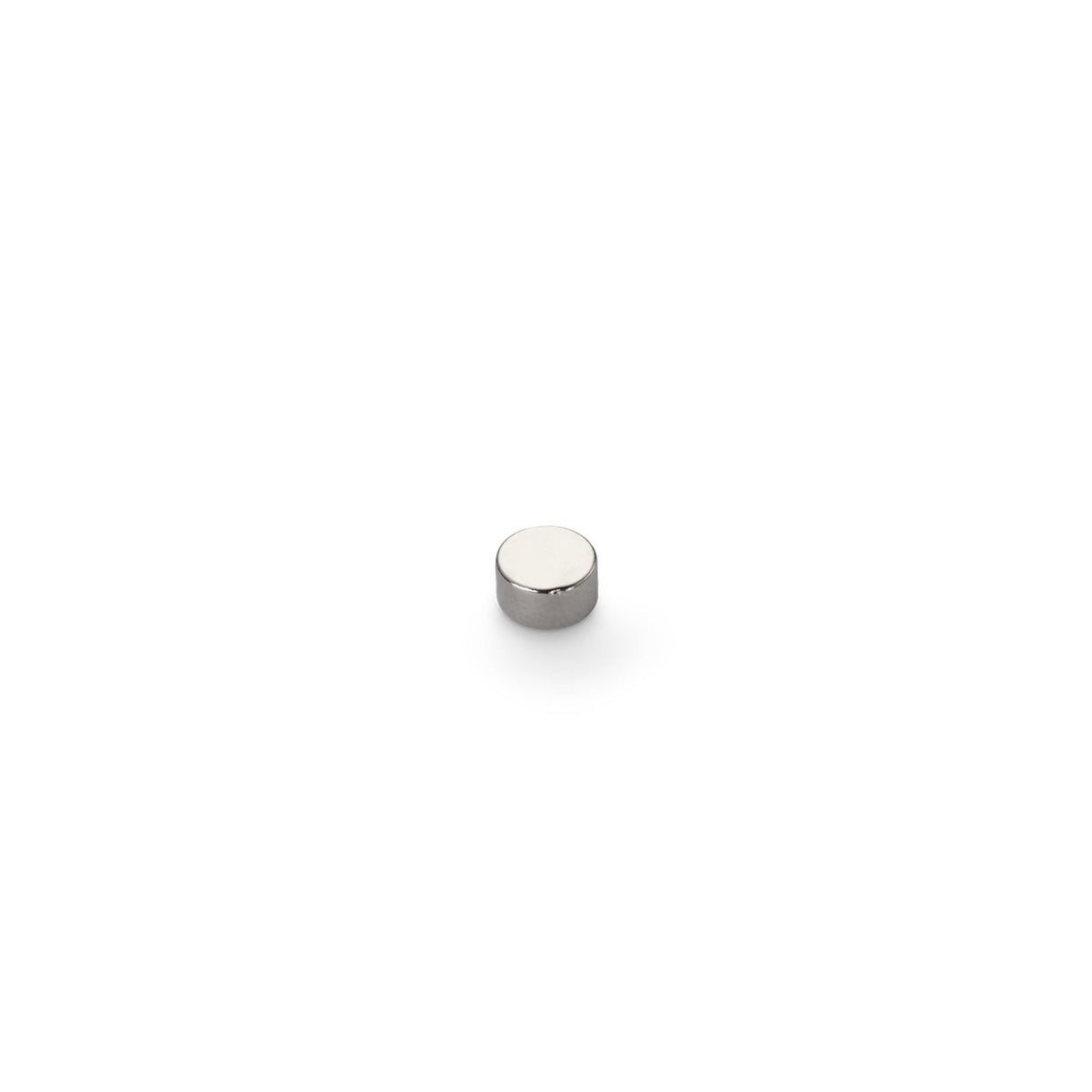 Neodymium Disc Magnet, 6mm Diameter x 3mm N35 Nickel Plated (A) - Indigo Supplies Ltd