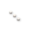 Neodymium Disc Magnet, 5mm Diameter x 1.5mm N35 Nickel Plated (A) - Indigo Supplies Ltd