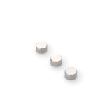 Neodymium Disc Magnet, 5mm Diameter x 1.5mm N35 Nickel Plated (A) - Indigo Supplies Ltd