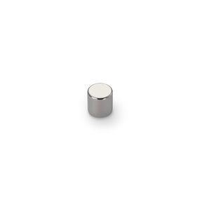Neodymium Disc Magnet, 8mm Diameter x 8mm N35 Nickel Plated (A) - Indigo Supplies Ltd