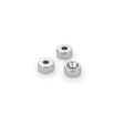 Neodymium Ring Magnet Countersunk at North Pole, 12mm O/D x 4mm I/D x 5mm N35 Nickel Plated (A) - Indigo Supplies Ltd