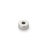 Neodymium Ring Magnet Countersunk at North Pole, 12mm O/D x 4mm I/D x 5mm N35 Nickel Plated (A)