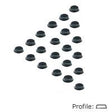 3M SJ5076 Bumpon Protectors 2.8mm x 8.0mm - Indigo Supplies Ltd