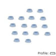 3M SJ5312 Bumpon Protectors 3.5mm x 12.7mm - Indigo Supplies Ltd