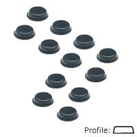 3M SJ5744 Bumpon Protectors 4.0mm x 19.0mm - Indigo Supplies Ltd