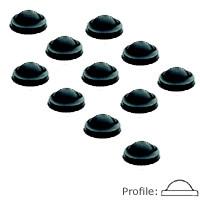 3M SJ5027 Bumpon Protectors 7.9mm x 16.0mm - Indigo Supplies Ltd