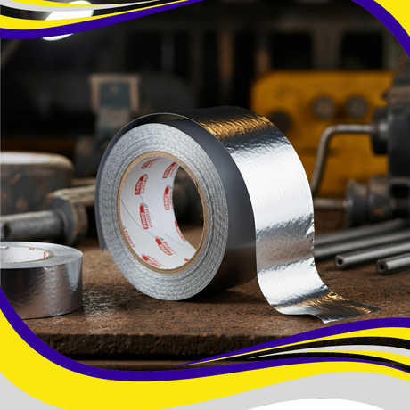 Heat Resistant Aluminium Foil Tape - Indigo Supplies Ltd