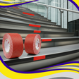 Safetywalk Red 12mm x 18m - Indigo Supplies Ltd