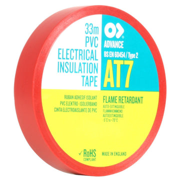 AT7 Fire Retardant Electrical Insulation Tape - Indigo Supplies Ltd
