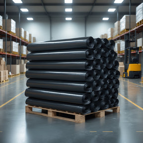 heavy duty black polythene sheeting rolls plastic