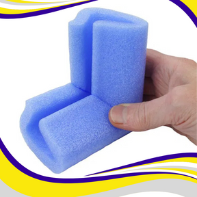 Foam Corner Protectors for Screens, Glass etc - Box of 1800 (large) - Indigo Supplies Ltd