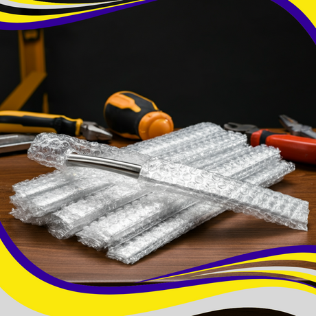 Bubble Wrap Door Handle Protectors (Box of 100) - Indigo Supplies Ltd