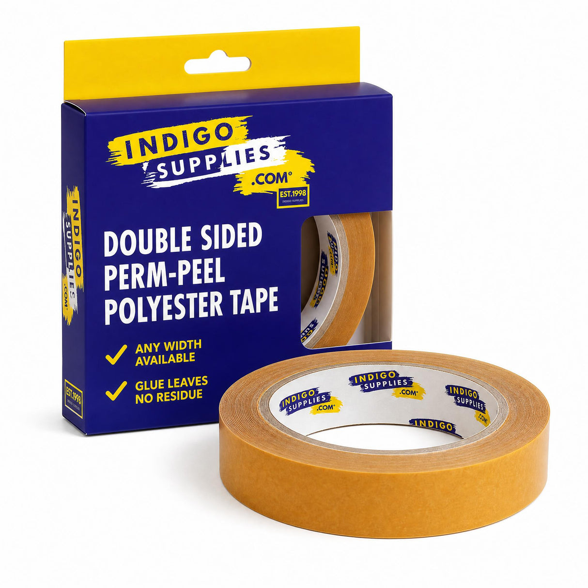 double sided polyester perm peel adhesive tape uk essex