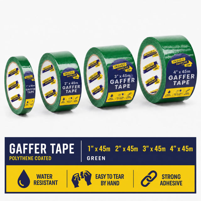 gaffer tape cloth duck duct adhesive tape uk essex green