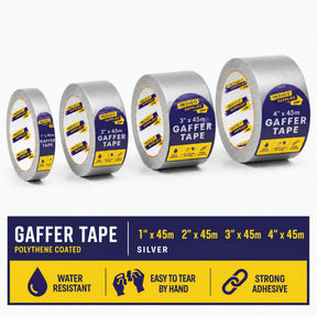 gaffer tape cloth duck duct adhesive tape uk essex silver