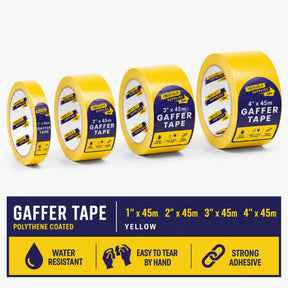 gaffer tape cloth duck duct adhesive tape uk essex yellow