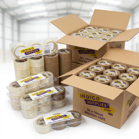 low noise parcel tape packaging essex uk